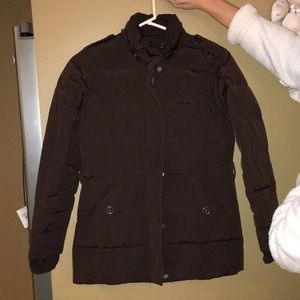 Girls brown coat